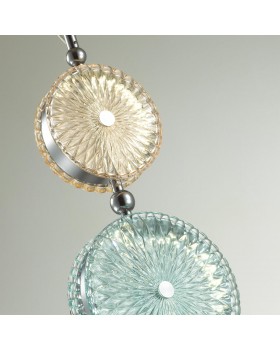 5416/13LD L-VISION ODL_EX23 10 хром/желтый/голубой металл/стекло Подвес LED 13W 4000K CARAMELLA-foto7