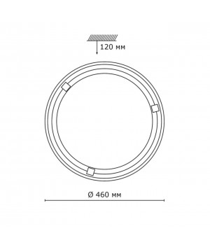 259 GL-WOOD SN 110 Светильник стекло/белое/орех E27 2*100Вт D460 NAPOLI-foto2
