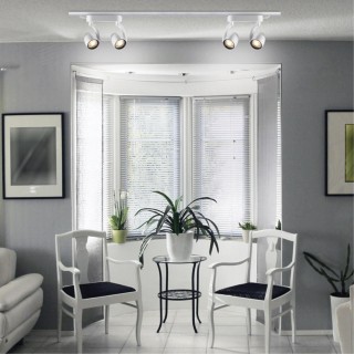 357869 PORT NT18 083 белый/черный Светильник трековый однофазный трехжильный IP20 LED 3000К 2*24W 220-240V ZEUS-foto3