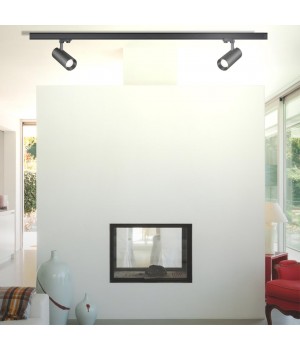 358739 PORT NT21 121 черный Трехфазный трековый светодиодный светильник с переключ. цв.температуры IP20 LED 3000К\4000К\6000К 10W 100-265V NAIL-foto3