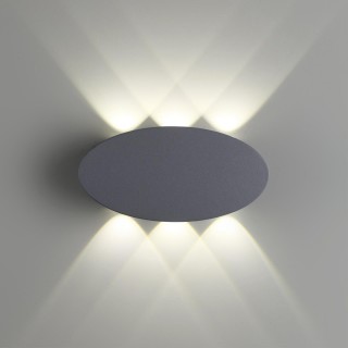 358563 STREET NT21 318 темно-серый Ландшафтный настенный светильник IP54 LED 4000K 6W 85-265V CALLE-foto5