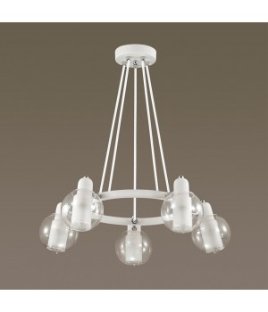 3648/5 MODERNI LN18 180 белый Люстра E14 5*40W 220V RITA-foto3