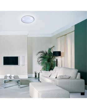 2015/E PALE SN 097 Светильник пластик/белый/прозрачный LED 72Вт 3000-6000K D400 IP43 пульт ДУ KASTA-foto3