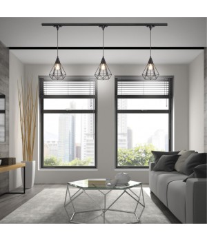 370421 PORT NT19 109 черный Светильник трековый однофазный трехжильный IP20 E27 50W 220V ZELLE-foto3