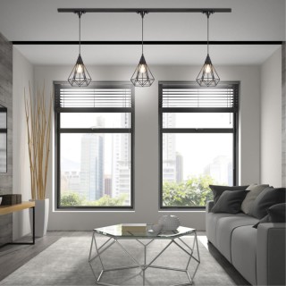 370421 PORT NT19 109 черный Светильник трековый однофазный трехжильный IP20 E27 50W 220V ZELLE-foto3