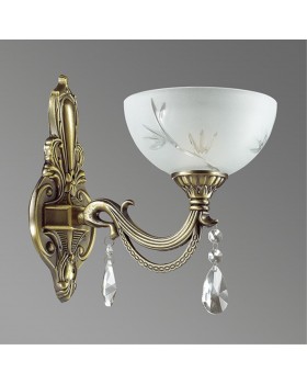 2958/1W CLASSI LN16 129 бронза, хрусталь Бра E27 60W 220V NORA-foto3