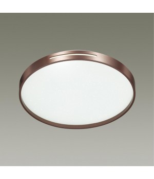 2075/DL PALE SN 076 Светильник пластик/белый/коричневый LED 48Вт 3000-6000K D390 IP43 пульт ДУ GETA COFFEE-foto4