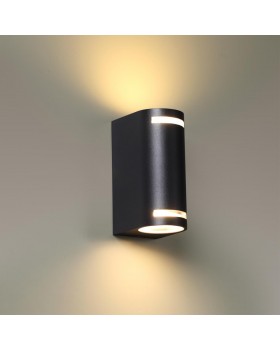 370839 STREET NT22 355 черный Светильник ландшафтный IP54 GU10 2*15W 220V LANDSCAPE-foto4