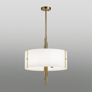 5415/6 MODERN ODL_EX23 39 бронзовый/белый матовый/металл/стекло Люстра E27 6*40W MARGARET-foto3