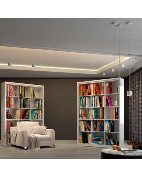 358791 OVER NT21 185 белый Светильник накладной светодиодный IP20 LED 15W 4000K 1600Лм 110-265V BIND-foto3