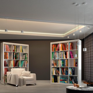 358791 OVER NT21 185 белый Светильник накладной светодиодный IP20 LED 15W 4000K 1600Лм 110-265V BIND-foto3