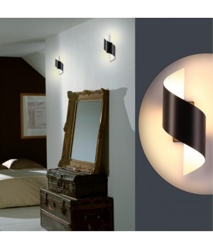 3542/5LW HIGHTECH ODL18 183 черный Настенный светильник LED 5W 3000K 400Лм 220V BOCCOLO-foto3