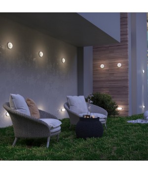 358916 STREET NT22 352 белый Ландшафтный светодиодный светильник IP65 LED 4000К 10W 85-265V OPAL-foto3