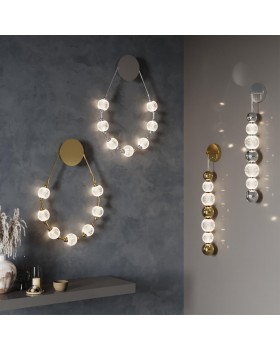 5007/25WL L-VISION ODL23 421 хром/прозрачный/металл/акрил Бра LED 25W 4000K 1555Лм CRYSTAL-foto4