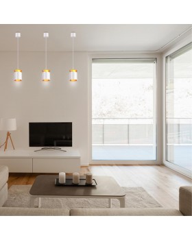 358157 OVER NT19 193 белый/золото Подвесной светильник IP20 LED 3000K 9W 220V ORO-foto3