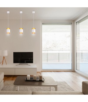 358157 OVER NT19 193 белый/золото Подвесной светильник IP20 LED 3000K 9W 220V ORO-foto3