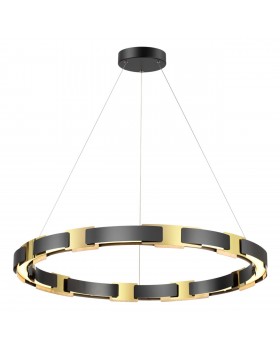 4991/80L L-VISION ODL23 381 черный/золотой/металл/акрил Люстра LED 80W 3000K FIERRO-foto5