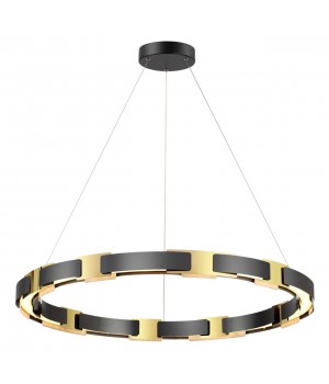 4991/80L L-VISION ODL23 381 черный/золотой/металл/акрил Люстра LED 80W 3000K FIERRO-foto5