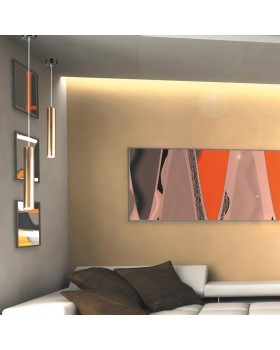 358985 OVER NT22 159 бронза светлая/черный Светильник светодиодный накладной, провод 2м IP20 LED 4000K 15W 220V ALBA-foto3