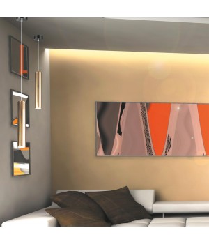 358985 OVER NT22 159 бронза светлая/черный Светильник светодиодный накладной, провод 2м IP20 LED 4000K 15W 220V ALBA-foto3