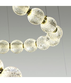 5008/132L L-VISION ODL23 413 золотой/прозрачный/металл/акрил Люстра LED 132W 4000K 6600Лм CRYSTAL-foto6