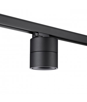 358779 PORT NT21 123 черный Трехфазный трековый светодиодный светильник IP20 LED 15W 4000K 1300Лм 100-265V GRODA-foto6