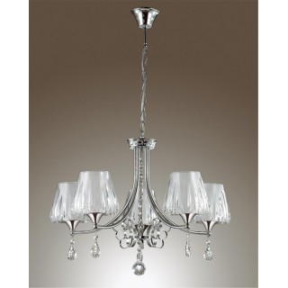 3411/5 COMFI LN17 080 хром Люстра E14 5*40W 220V MODESTA-foto3