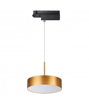 358772 PORT NT21 122 матовое золото Трехфазный трековый светодиодный светильник, длина провода 1.2м IP20 LED 30W 4000K 2600Лм 100-265V PROMETA-foto4