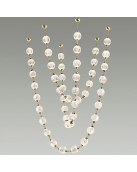 5008/192L L-VISION (В 3-Х КОРОБКАХ) ODL23 415 золотой/прозрачный/металл/акрил Люстра подвесная LED 192W 4000K 9600Лм CRYSTAL-foto3