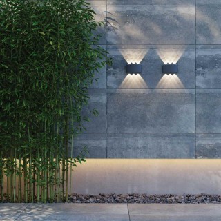 358460 STREET NT20 342 темно-серый  Ландшафтный настенный светильник IP54 LED 4000K 6W 85-265V CALLE-foto3