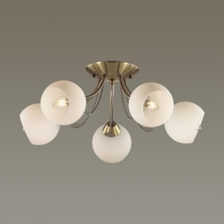 5265/5C COMFI LN23 195 античная латунь Люстра потолочная E14 5*40W 220V TULA-foto3