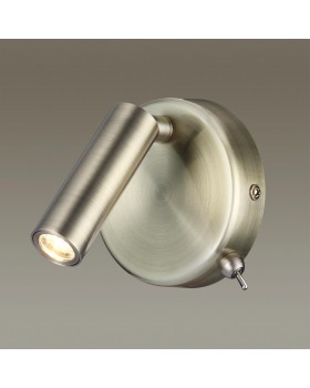 5222/3WL LEDIO LN22 016 бронза Бра с выкл. LED 3W 3000K 330Лм 220V CHASE-foto3