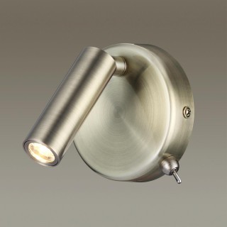 5222/3WL LEDIO LN22 016 бронза Бра с выкл. LED 3W 3000K 330Лм  220V CHASE-foto3