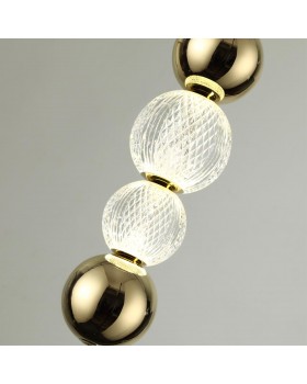 5008/13WL L-VISION ODL23 421 золотой/прозрачный/металл/акрил Настенный светильник LED 13W 4000K 700Лм CRYSTAL-foto6