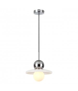 5014/1A MODERN ODL23 295 хром/белый/белый матовый металл/стекло Подвес G9 LED 5W HATTY-foto4