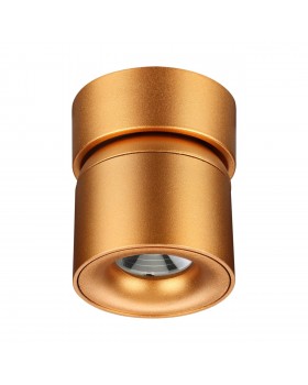 358810 OVER NT21 186 матовое золото Светильник накладной светодиодный IP20 LED 10W 850Лм 4000K 220V GESSO-foto7