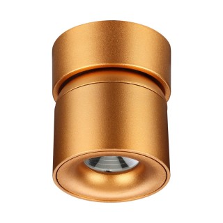 358810 OVER NT21 186 матовое золото Светильник накладной светодиодный IP20 LED 10W 850Лм 4000K 220V GESSO-foto7