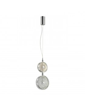 5416/13LC L-VISION ODL_EX23 10 хром/св.серый/коричневый металл/стекло Подвес LED 13W 4000K CARAMELLA-foto6