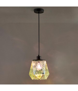 4997/1 MODERN ODL23 303 черный/разноцветный/металл/стекло Подвес E27 1*40W CAPRA-foto3