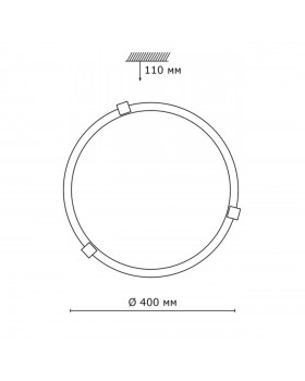 253 золото GLASSI SN 114 Светильник стекло/белое E27 2*100Вт D400 DUNA-foto2