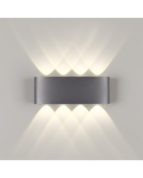 358461 STREET NT20 342 темно-серый Ландшафтный настенный светильник IP54 LED 4000K 8W 85-265V CALLE-foto5