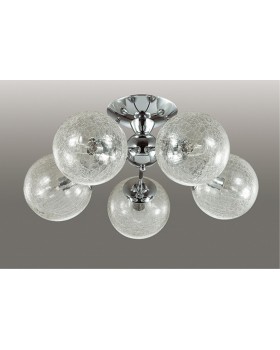 3060/5C COMFI LN16 082 хром Люстра потолочная E14 5*40W 220V PALLA-foto3