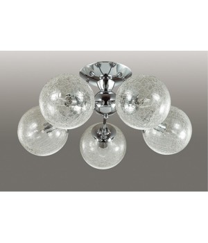 3060/5C COMFI LN16 082 хром Люстра потолочная E14 5*40W 220V PALLA-foto3