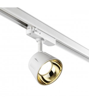 358732 PORT NT21 120 белый/золото Трехфазный трековый светодиодный светильник IP20 LED 4000K 20W 100-265V KNOF-foto5