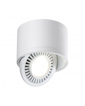 358811 OVER NT21 187 белый Светильник накладной светодиодный IP20 LED 9W 770Лм 4000K 220V GESSO-foto4