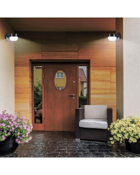 358451 STREET NT20 353 чёрный Ландшафтный настенный светильник LED 4000K 12W 220V OPAL-foto3