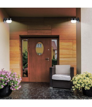 358451 STREET NT20 353 чёрный Ландшафтный настенный светильник LED 4000K 12W 220V OPAL-foto3