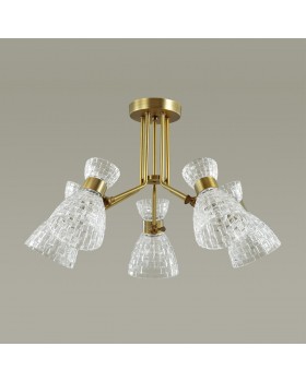 3704/5C COMFI LN19 214 античная бронза Люстра потолочная E14 5*40W 220V JACKIE-foto3