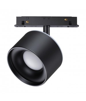 358980 SHINO NT22 047 черный Трековый светильник для низковольного шинопровода с переключ. цв. температуры IP20 LED 3000К\4000К\6000К 12W вниз + 3W вв-foto3