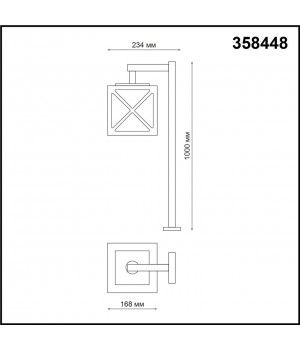 358448 STREET NT20 322 темно-серый Ландшафтный светильник IP54 LED 4000K 10W 100-240V DANTELA-foto2